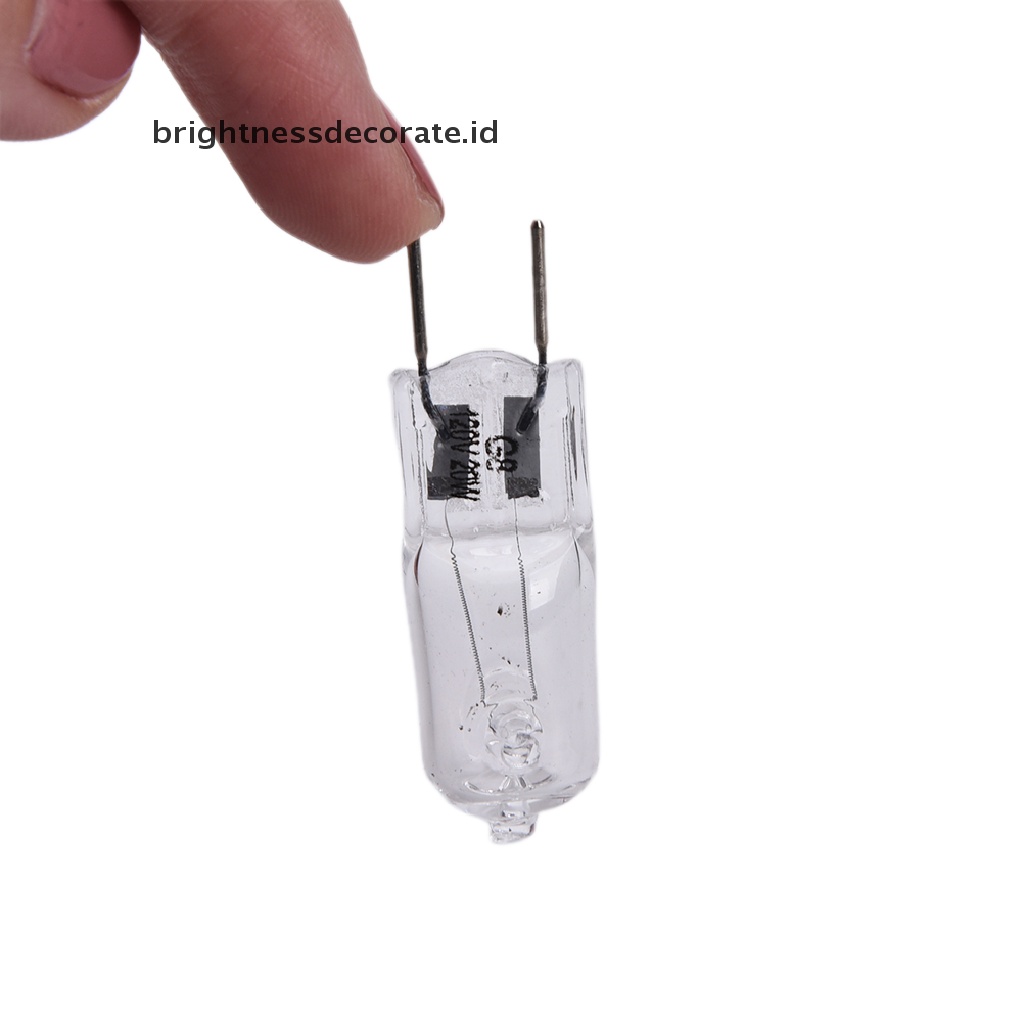 10pcs Lampu Halogen G8 120V 20W G8 Pin