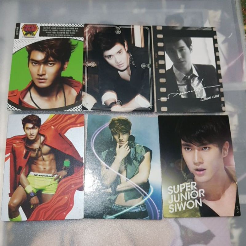 Super Junior Star Card PC Siwon