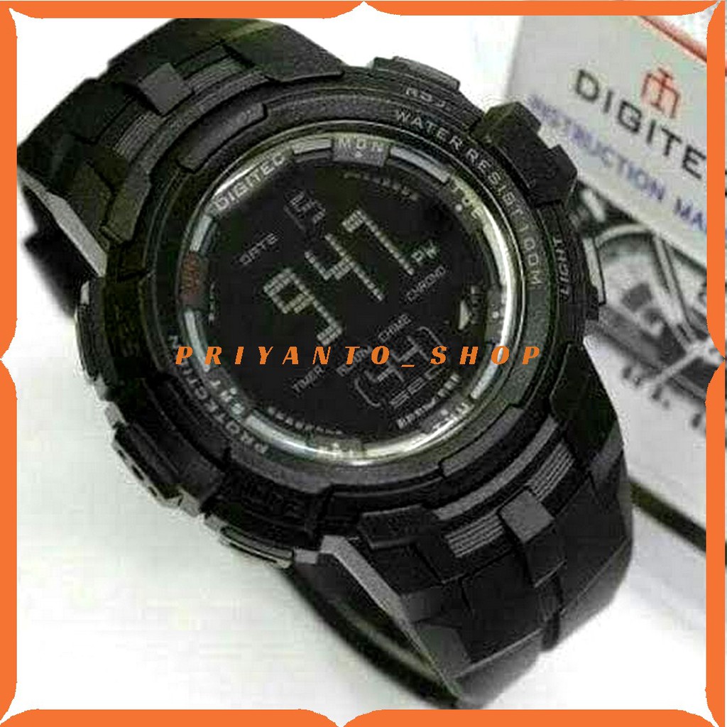 Strap Tali jam Tangan Digitec 3054 Digitec DG-3054T Oem Rubber Watch