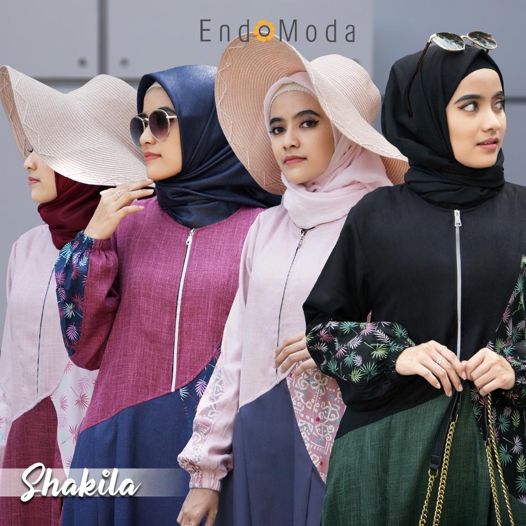 GAMIS ENDOMODA NEW SHAKILA / DRESS PAKAIAN FASHION WANITA