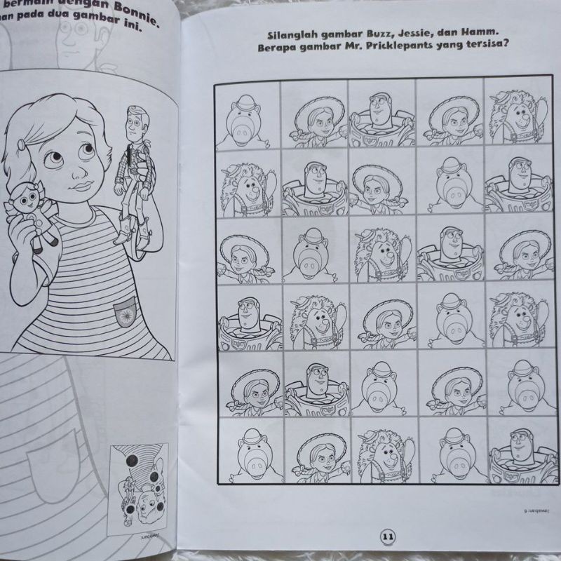 Buku Aktivitas Toy Story 3 - Seri 1