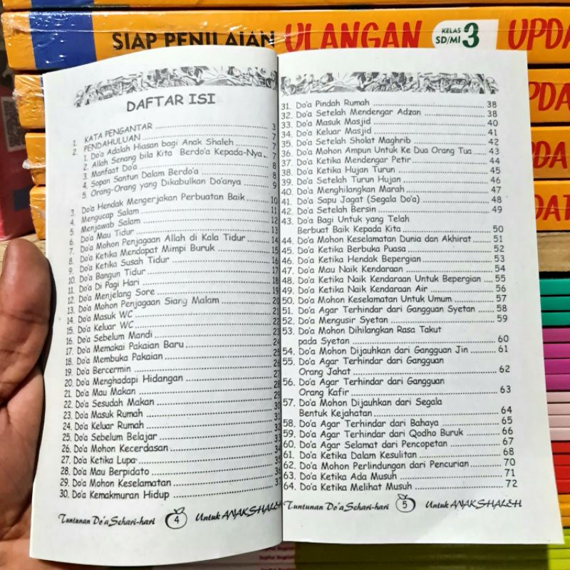 Tuntunan Doa Anak Sehari Hari Dilengkapi Gambar dan Bacaan Latin : Buku Anak