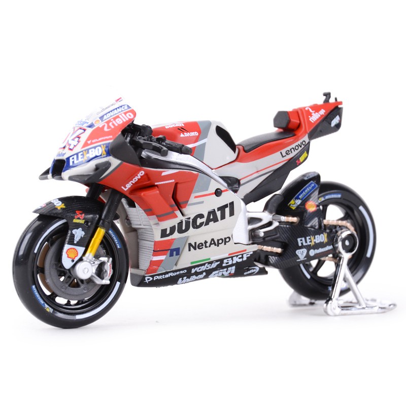 Maisto Miniatur Motor Balap Ducati Dovi 04 Motogp 2018 Skala 1 : 18