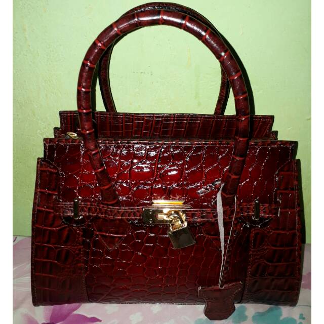 Tas cewek Kulit buaya