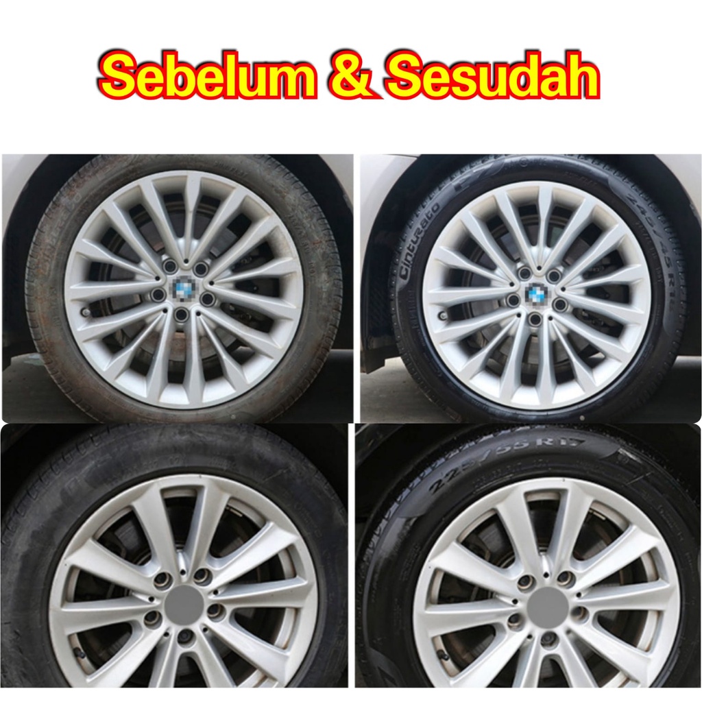 Pengkilat Busa Ban / Tire Foam Brightener - Kilat Ban Motor dan Mobil - Ban kilat / Ban Cerah