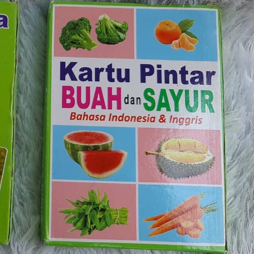 Flashcard Pintar-Sayur dan Buah
