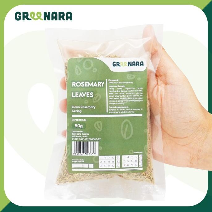 

Greenara Dried Rosemary Leaves / Daun Rosemary Kering