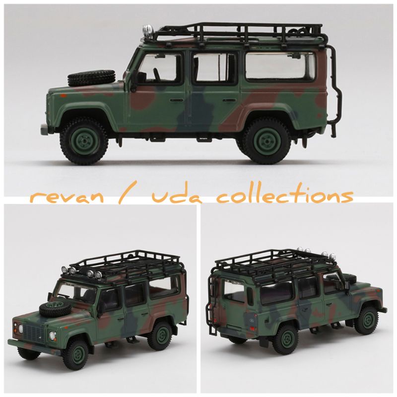 MiniGT Mini GT 237 Land Rover Defender 110 Military Camouflage