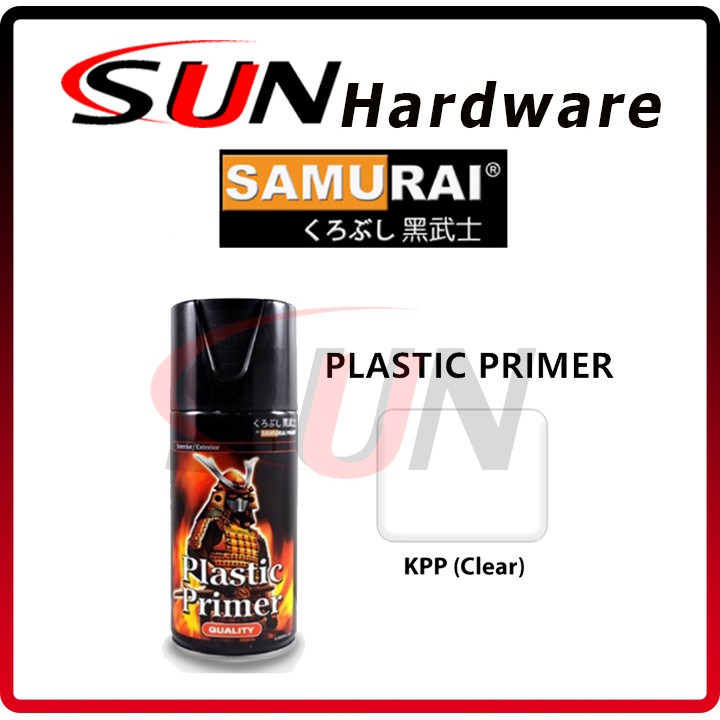 Pilox Samurai Kurobushi 350 Ml Kpp Plastik Primer Cat Dasar Plastik