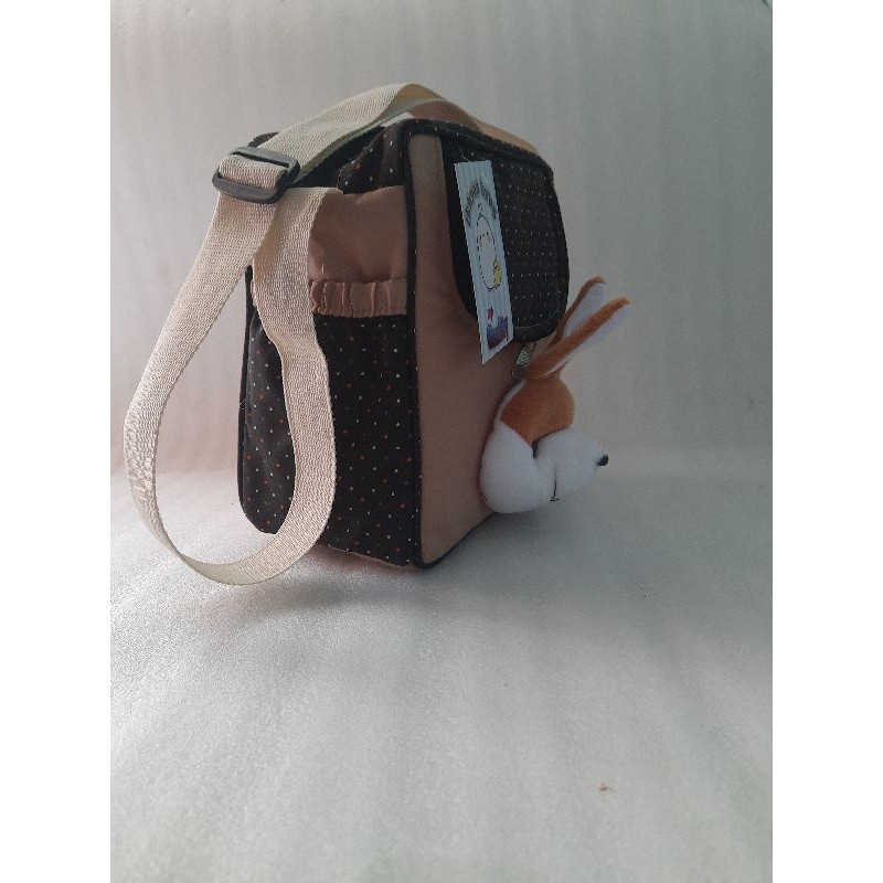 tas perlengkapan bayi kecil minimalis