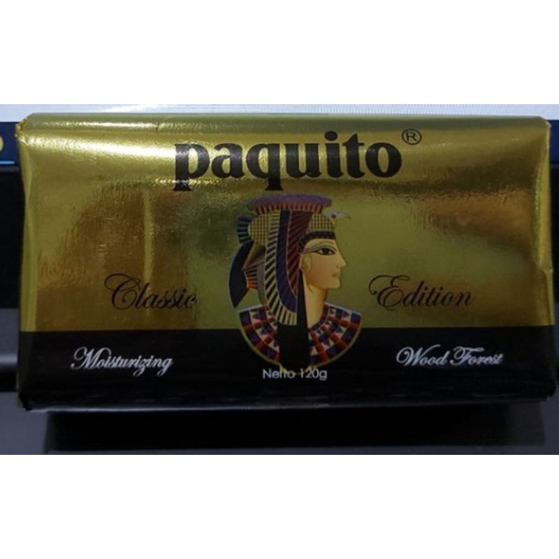 PAQUITO BAR SOAP GOLDEN CLASSIC 120GR