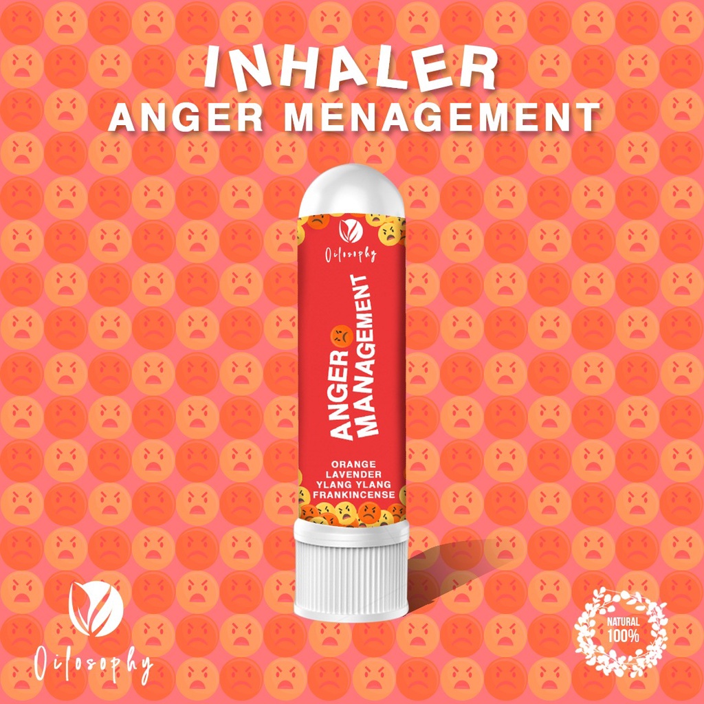 Inhaler Angry Management Essential Oil Aromatherapy Penurun Tekanan Darah Oil Penenang Pikiran Obat Pereda Stress Cemas Obat Darah Tinggi Ampuh Herbal Alat Hisap Hidung Mirip Inheler Viks Essential Oil Orange Minyak Ylang Ylang Lavender Oil Pure Original