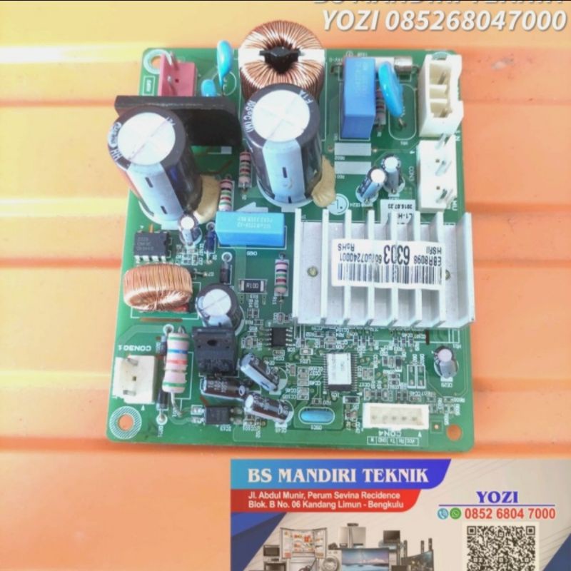MODUL KULKAS LG FREZER INVERTER EBR80986323 GN-INV304SW