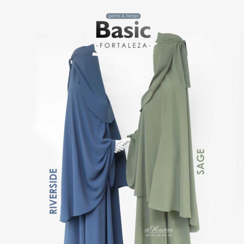 Al Hauraa - Bergo Basic Fortaleza Alhauraa ( hanya bergo Saja)