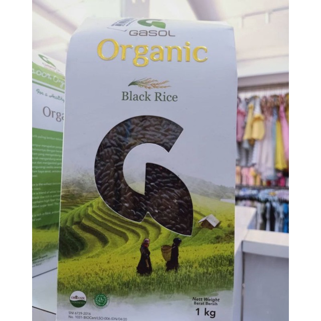 

Gasol Organic Black rice Netto 1kg