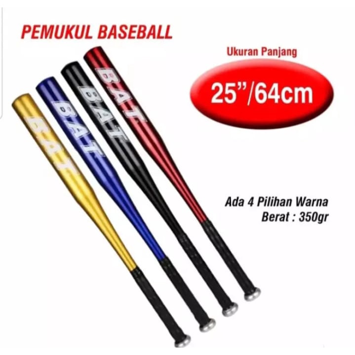 Tongkat Baseball Bisbal Kasti Besi Stik bat tongkat baseball Pemukul kasti kuat