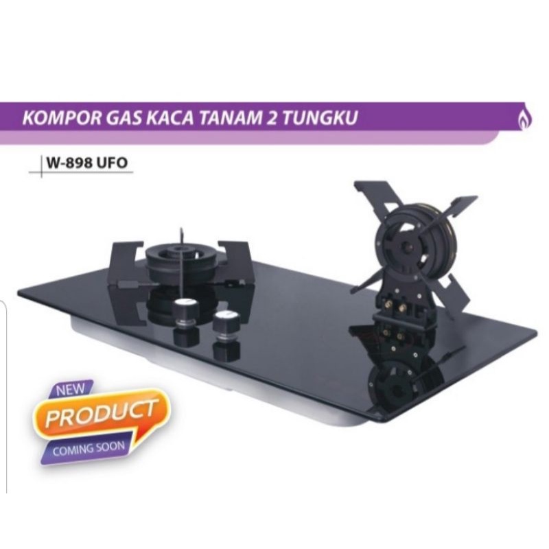 Winn Gas Kompor Tanam 2 Tungku W 898 UFO