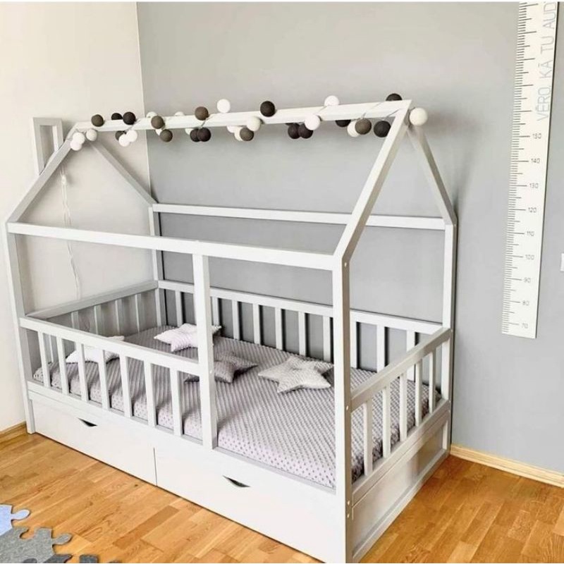 tempat tidur anak sorong minimalis