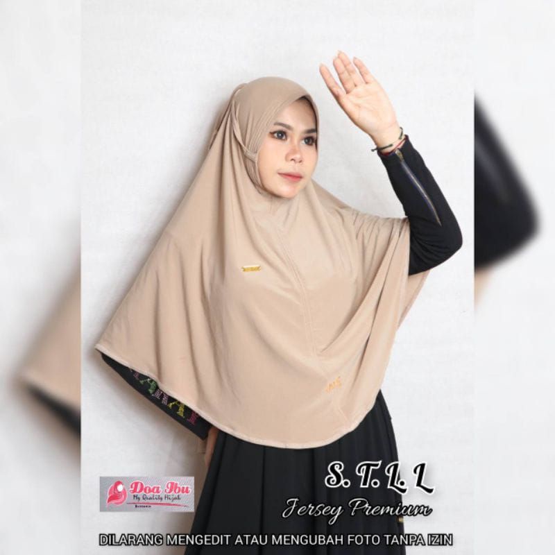 HIJAB BERGO SYIRIA TALI LONCENG TERMURAH ORI AL FAEZYA