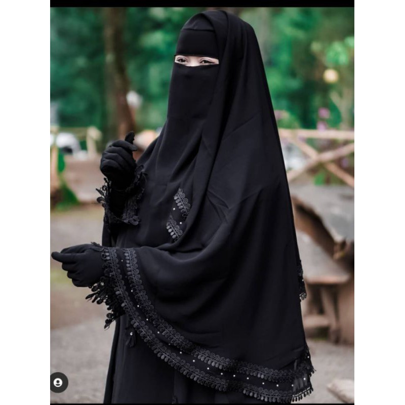 NIQOB PURDAH ALESYA / PURDAH 2LAYER