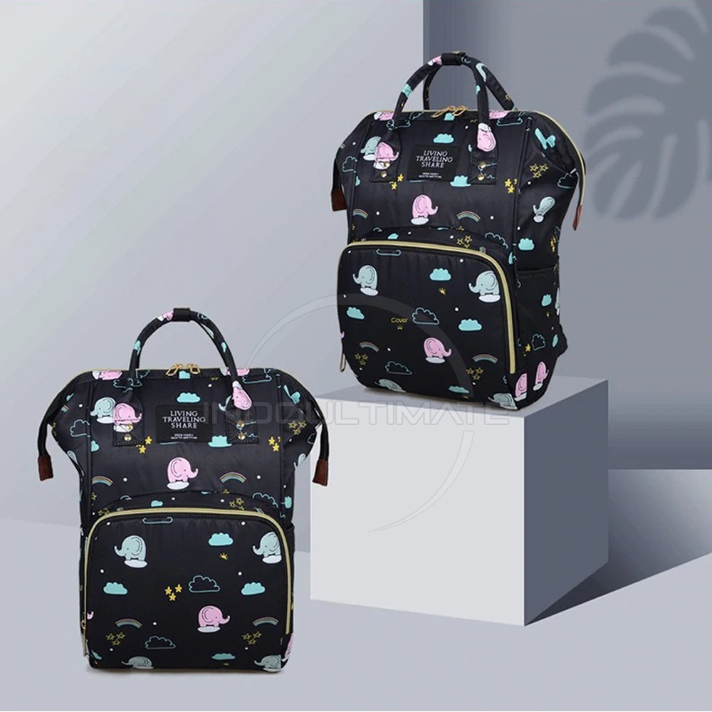 Mommy Bag Motif WATER RESISTANT CC-794 Tas Bayi Ransel Besar Tas Perlengkapan Bayi