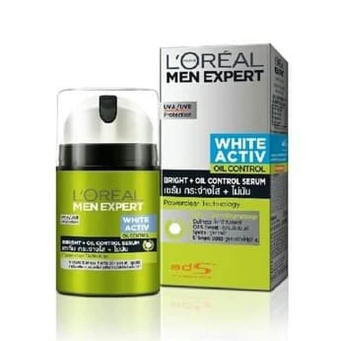 Loreal Paris Men Expert White Active Moisturizer Pelembab Wajah 50mL