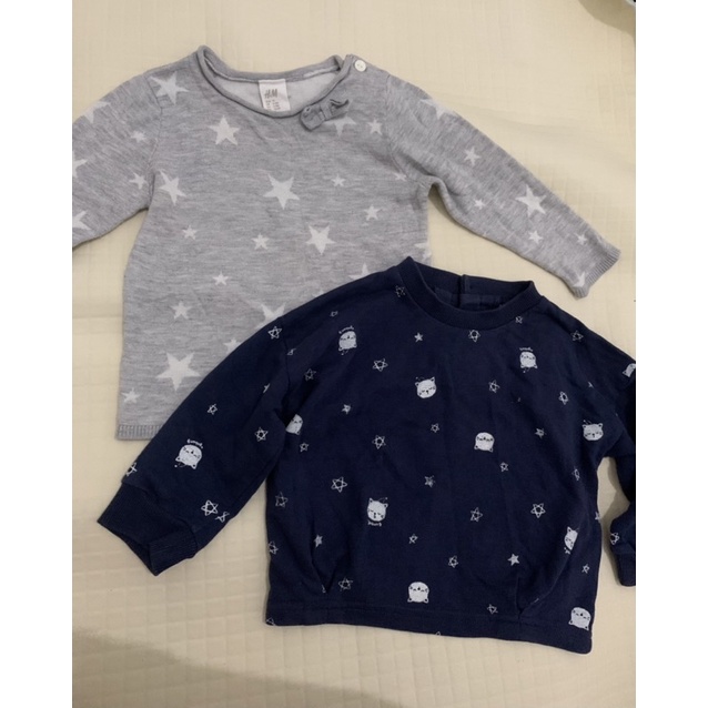 preloved take all brand hm & agabang sweater crewneck || pl atasan baju bayi