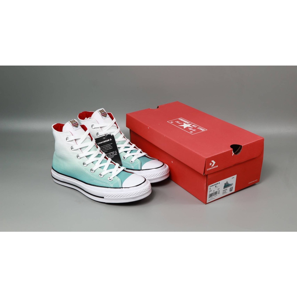 sepatu Converse All Star Chuck Taylor 70s High Year Of The Tiger Sky Blue Emerald Gradient Color Mad