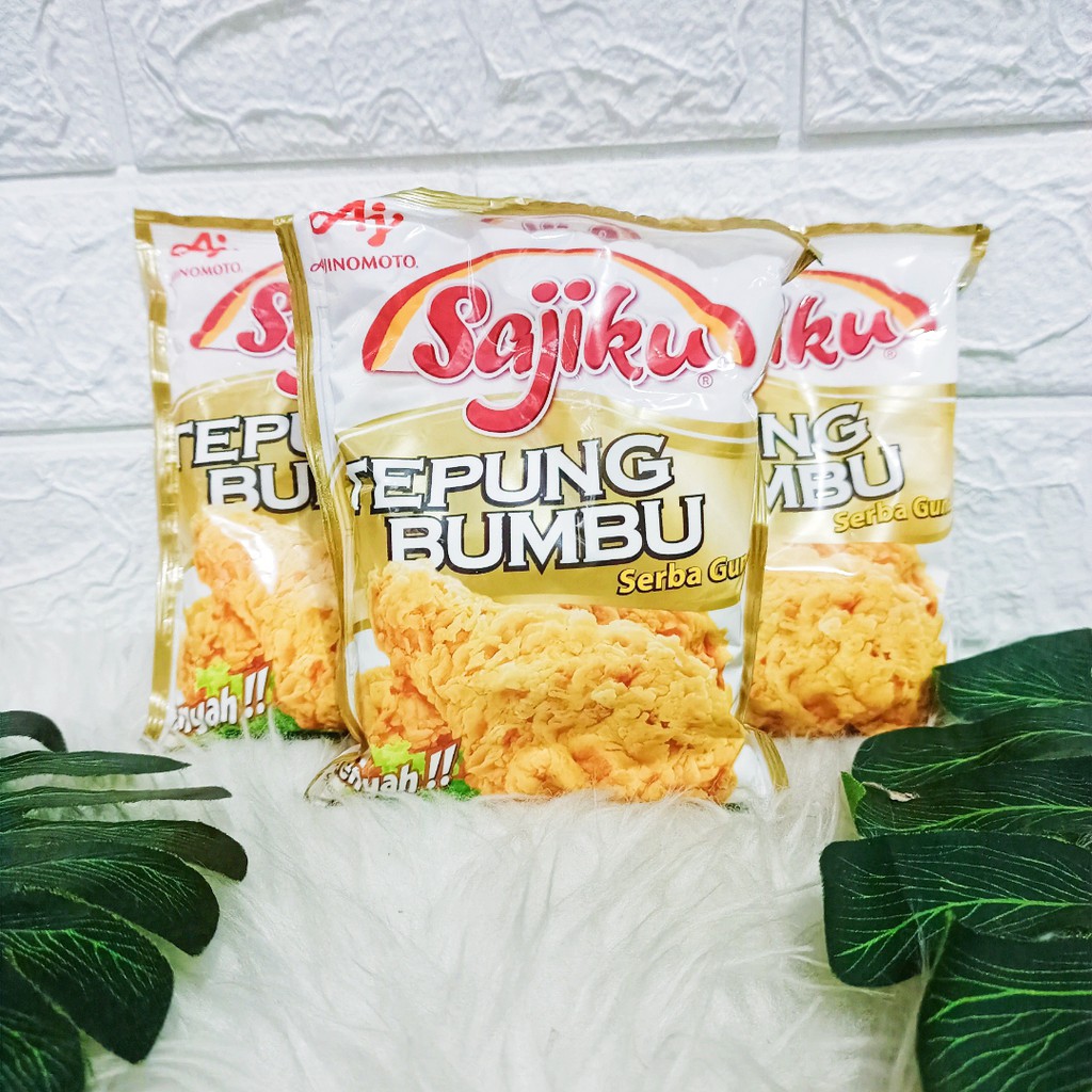 

Sajiku Tepung Bumbu Serbaguna Renyah Ajinomoto Kemasan 220gr