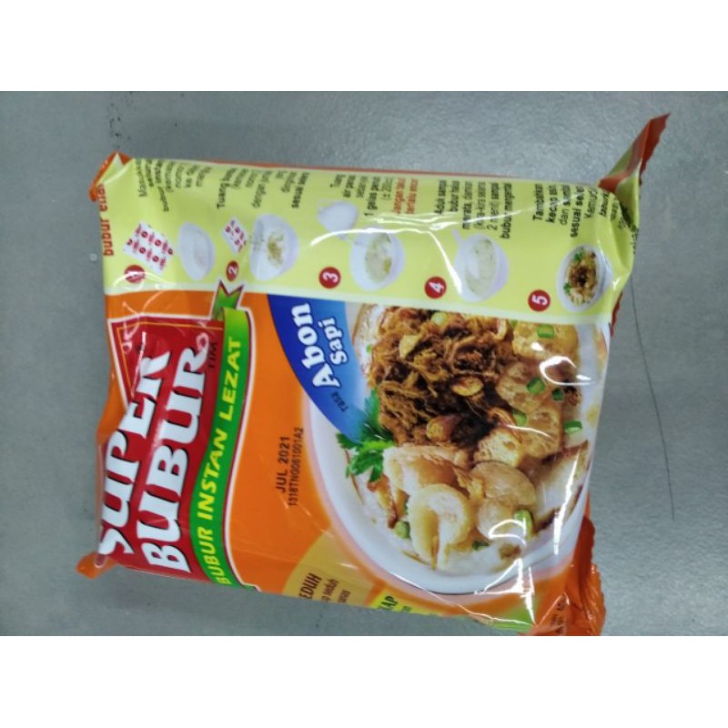 

super bubur abon sapi 49gr