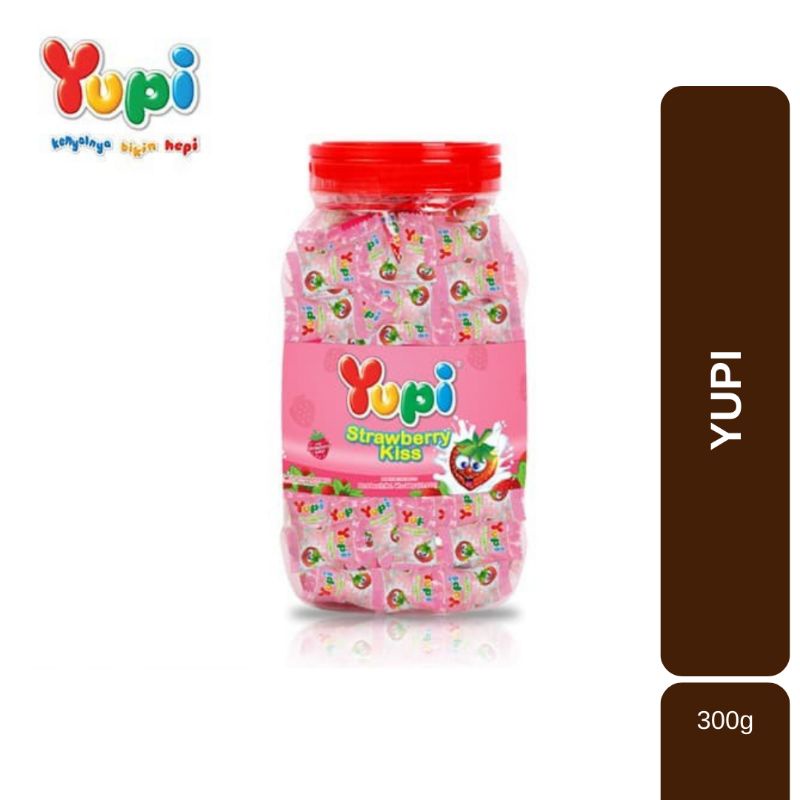 

Yupi Toples - Yupi Strawberry Kiss in Jar