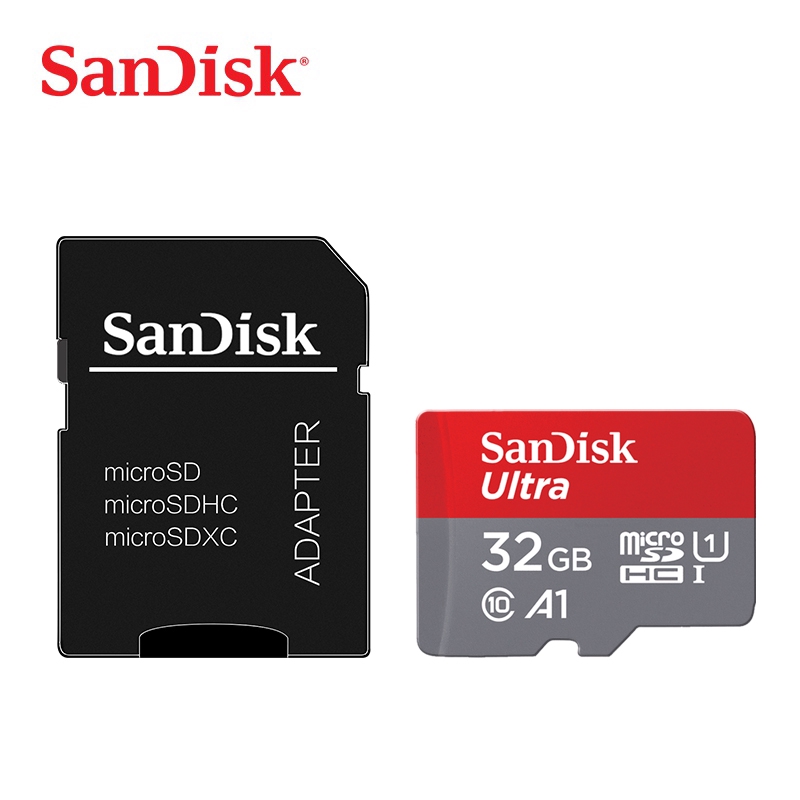 SanDisk Memory Card 32GB 100MB/S C10 UHS-1 flash card Micro TF/SD Card