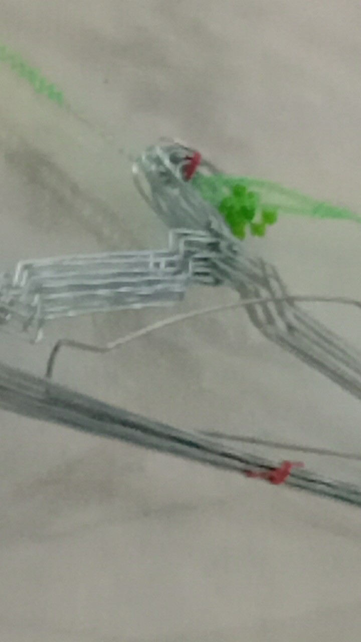 Gantungan Baju Kastok Kawat Anti Karat 8 Tuts