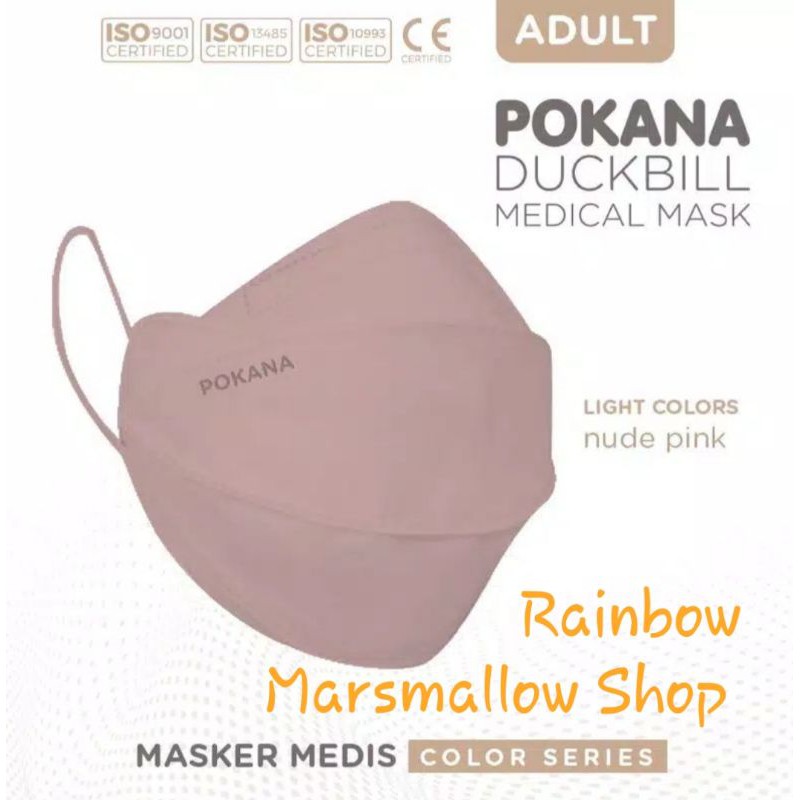 Masker Pokana Duckbill 4 ply Masker Medis 4D