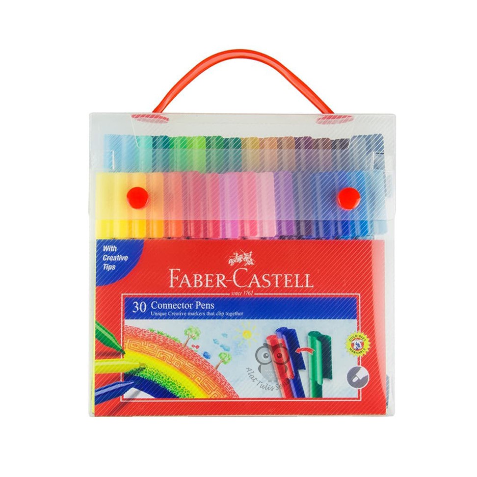 

Connector Pen Faber Castell Isi 30 Warna
