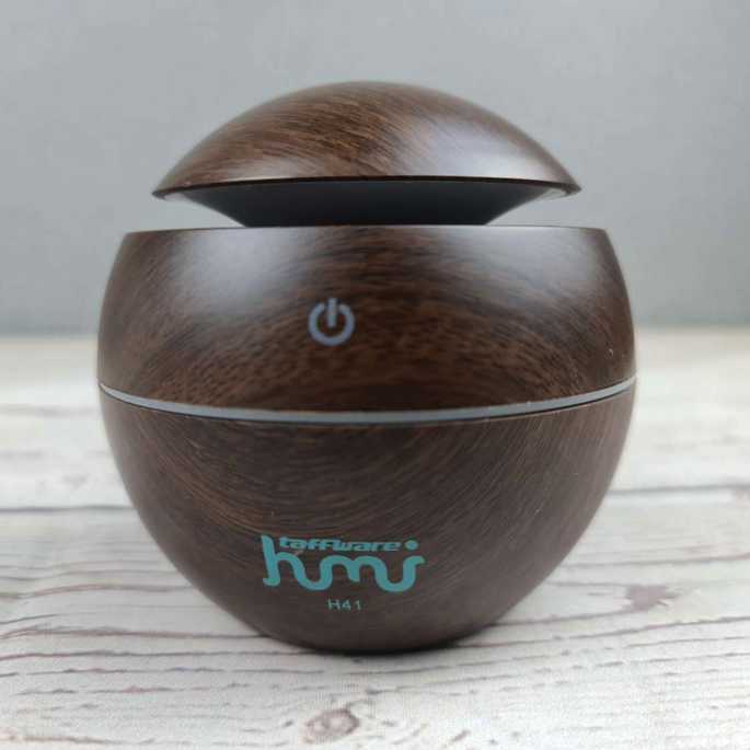 Taffware Air Humidifier Aromatherapy Oil Diffuser Wood 130ml