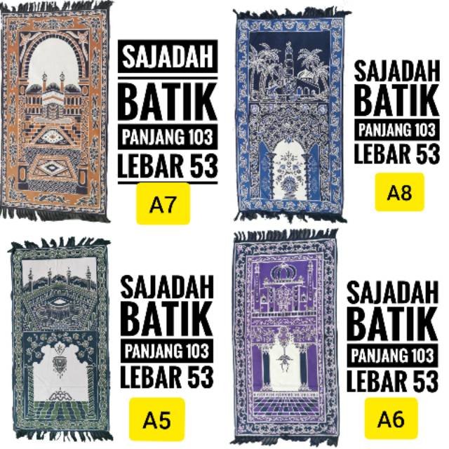 SAJADAH BATIK TRAVELING