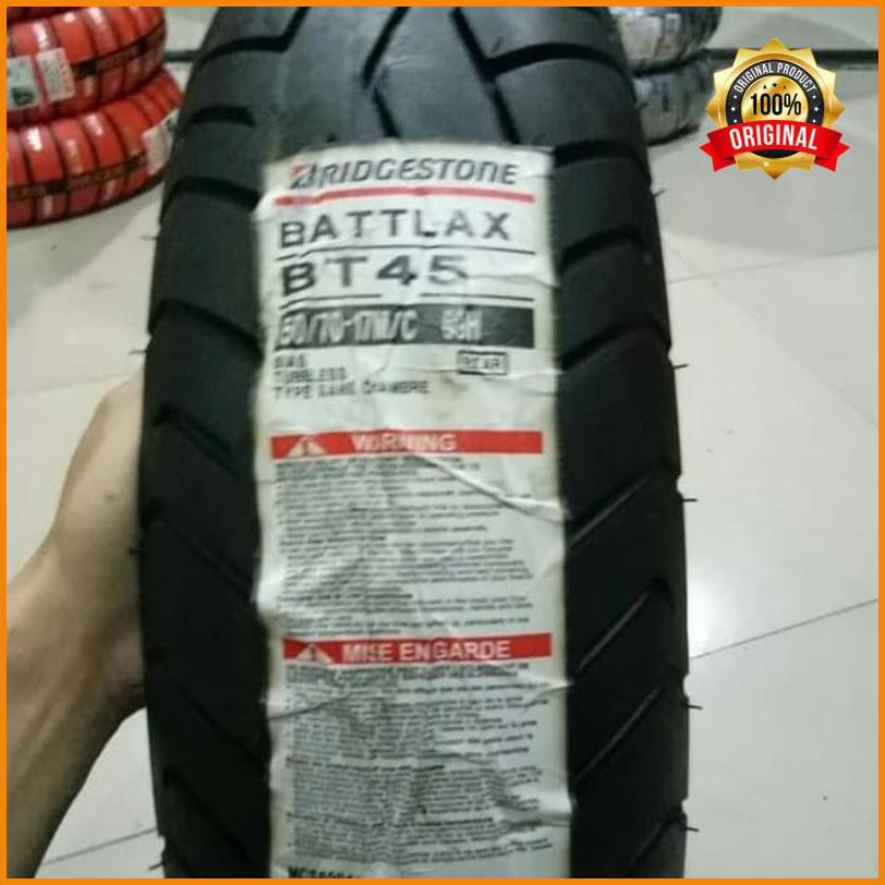 „764, Ban Bridgestone Battlax 150/70-17 Bt45 Tubeless Motor Belakang Saja {
