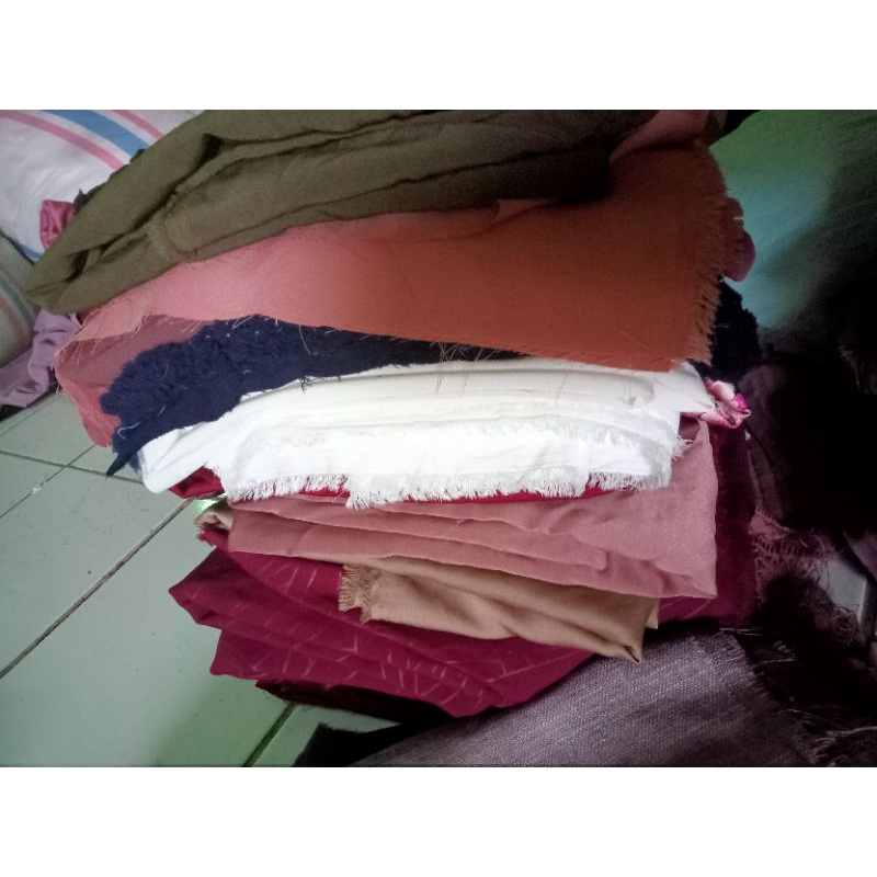 kain perca murah / kain kiloan murah