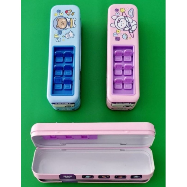 

Tempat pensil kaleng Premium Mobil Susun