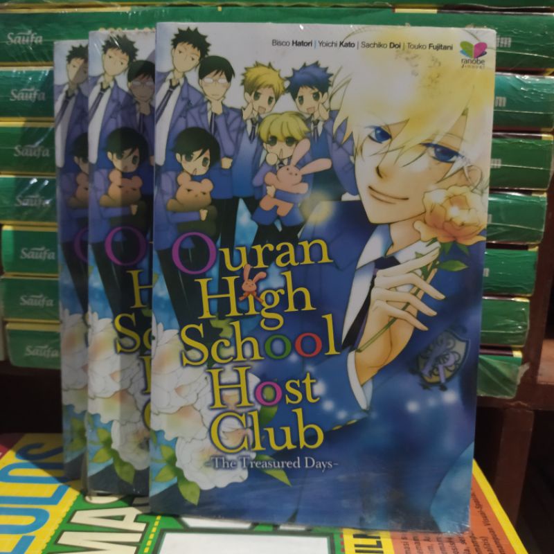 novel ouran high school host club
