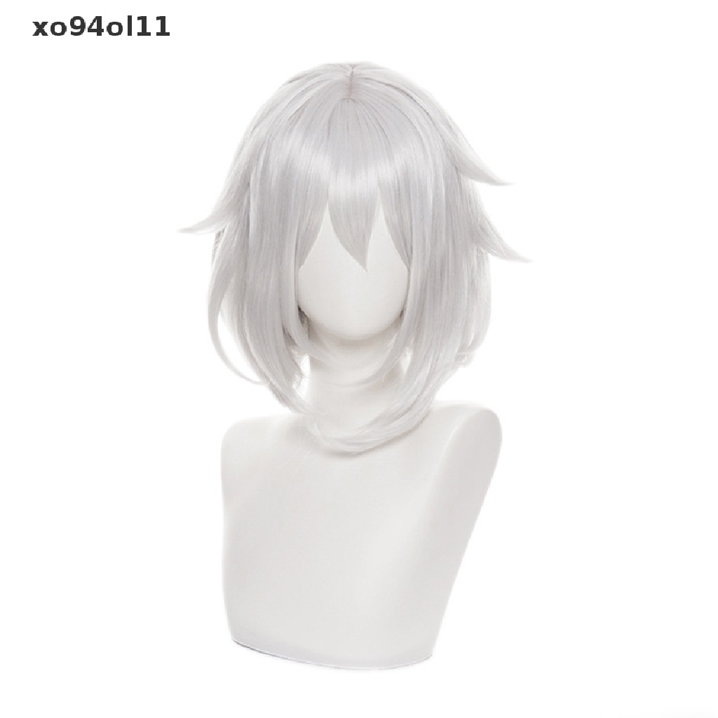 Xo 1pc Wig Rambut Palsu Wanita Model Kanban Musume Paimon Untuk Cosplay