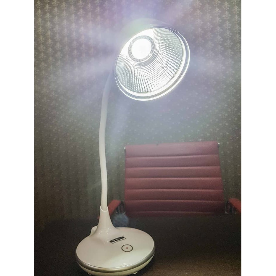 Lampu Meja LED COB Premium Shigen SG-8862LA built in battery + dimmer