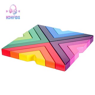 rainbow nesting blocks