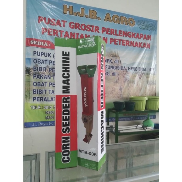 ALAT TANAM JAGUNG MODEL TANCAP CORN SEEDER MACHINE - IMTAGRO
