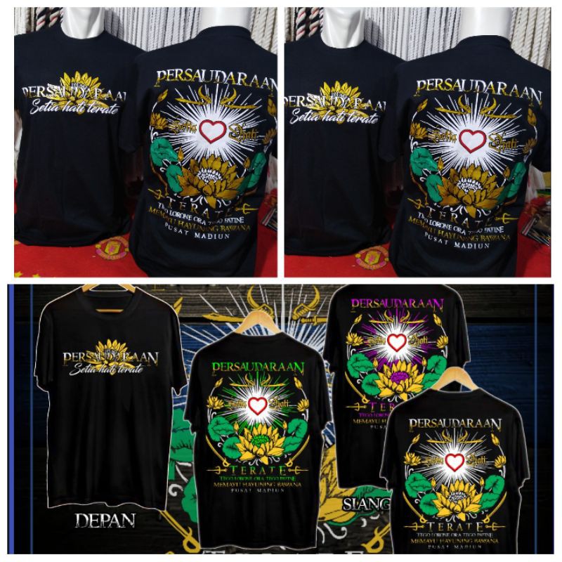 kaos psht 3d bonus stiker