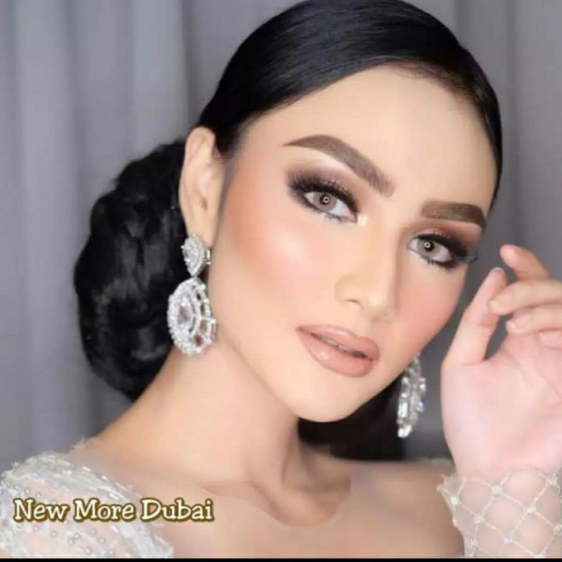 Softlens NEW MORE DUBAI OCRE BROWN MINUS -0.50 S.D -10.00