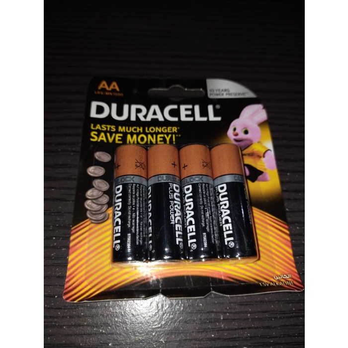 Baterai Batre Duracell AA Alkaline Duracell AA isi 4pcs
