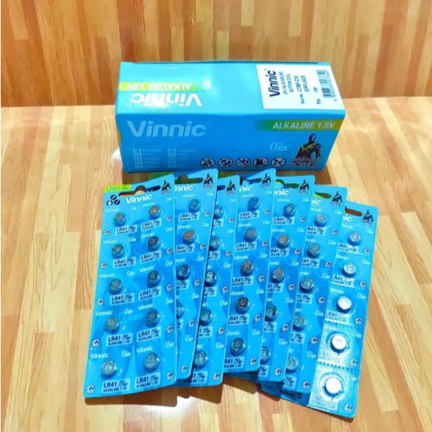 Baterai/Batre/Battery Vinnic LR41 / L736F / AG3 Original