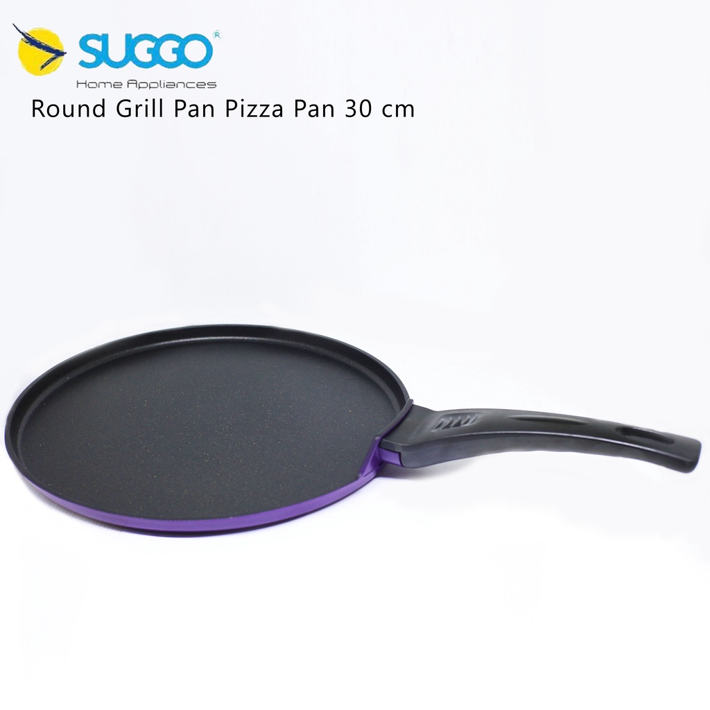 DM -  GSF Suggo Pizza Pan Round Grill Pan Bulat Anti Lengket 30 cm Tebal